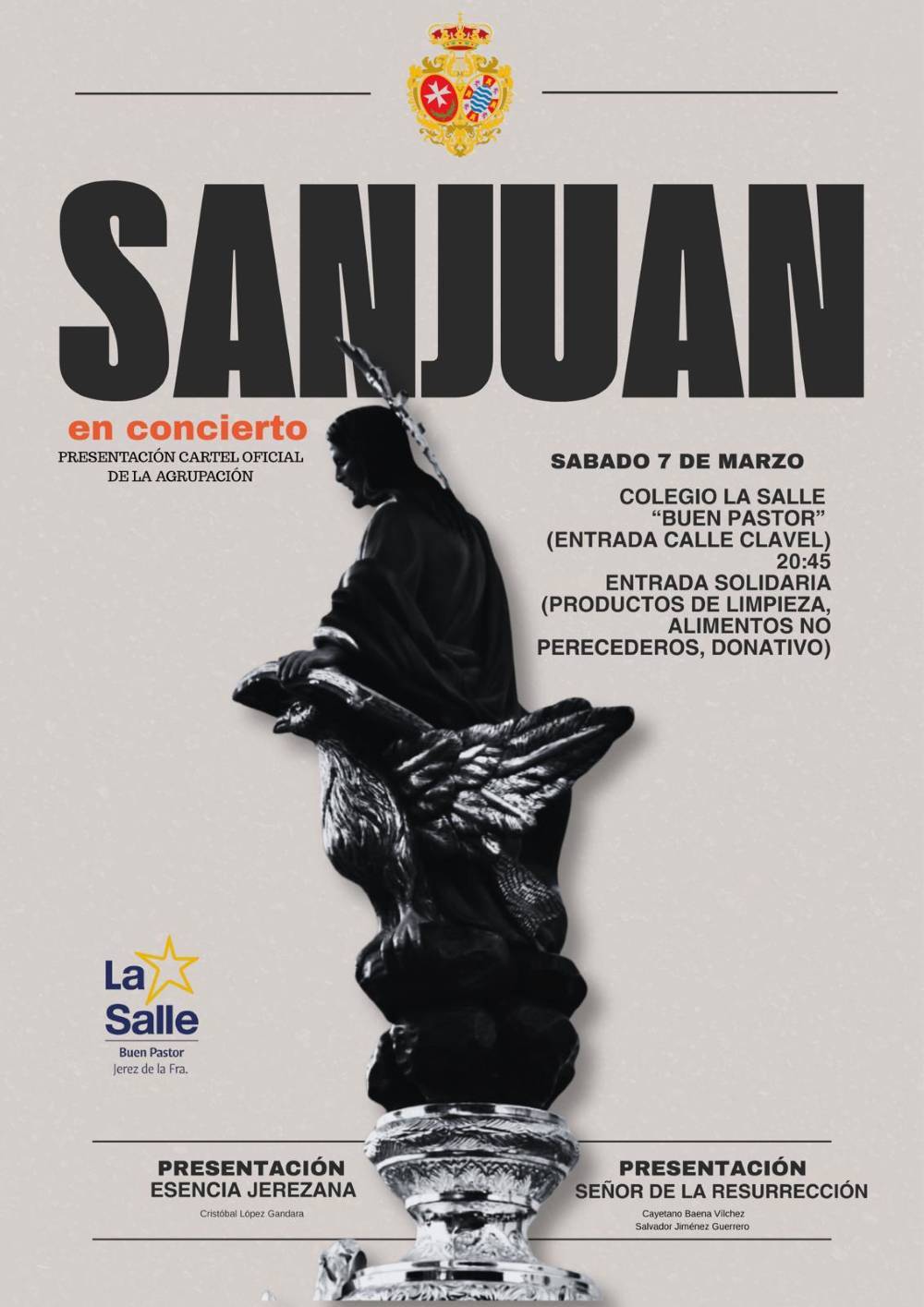 Presentación del cartel de la Agrupación Musical San Juan