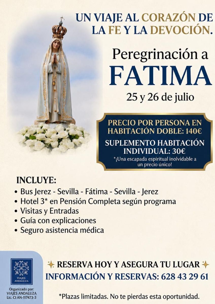 cartel peregrinación