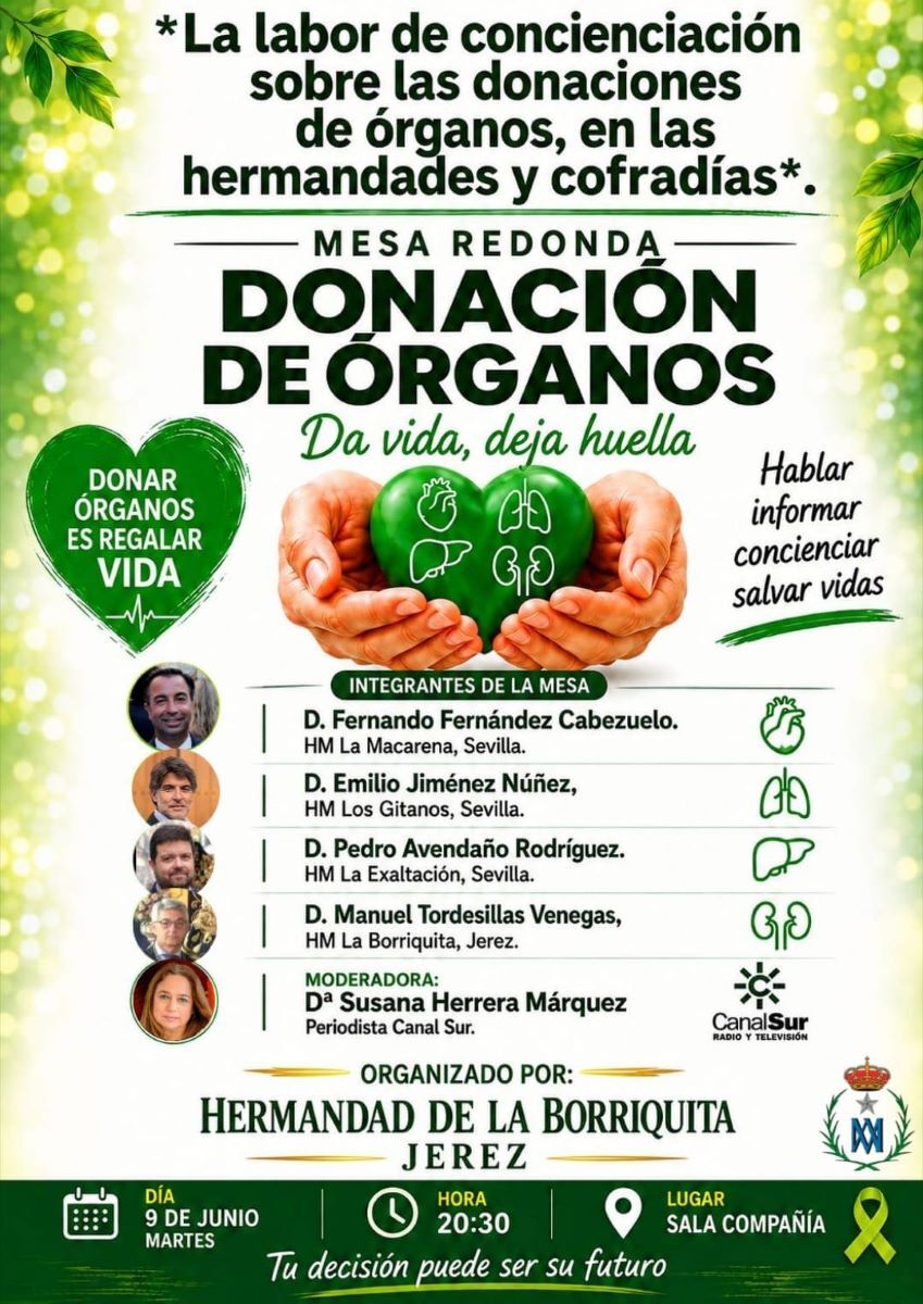 cartel donación